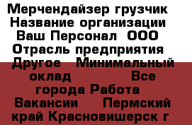 Мерчендайзер-грузчик › Название организации ­ Ваш Персонал, ООО › Отрасль предприятия ­ Другое › Минимальный оклад ­ 40 000 - Все города Работа » Вакансии   . Пермский край,Красновишерск г.